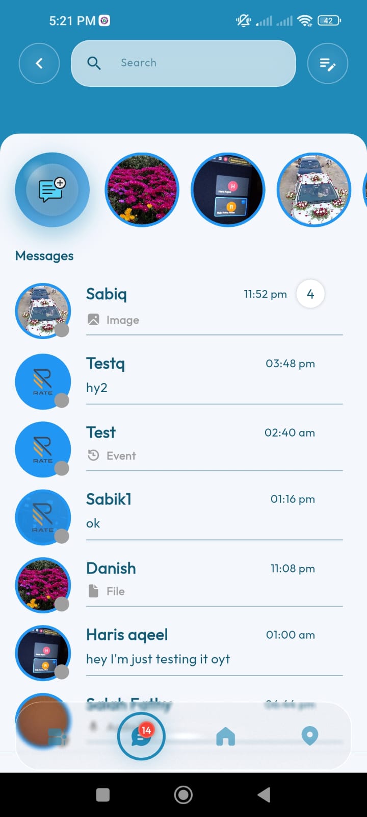 RateOp mobile app screen 44